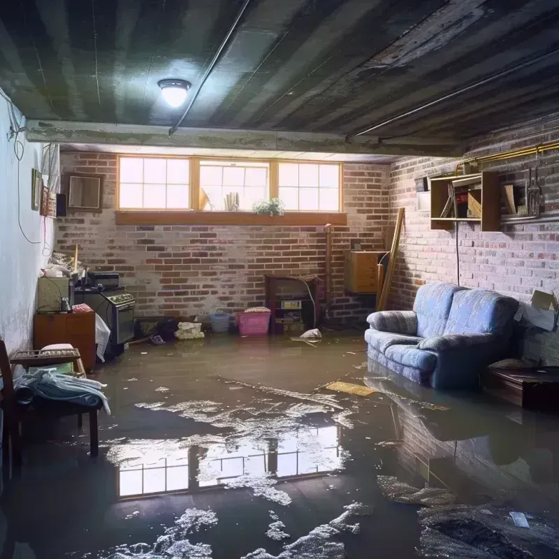 Flooded Basement Cleanup in Portage, IN